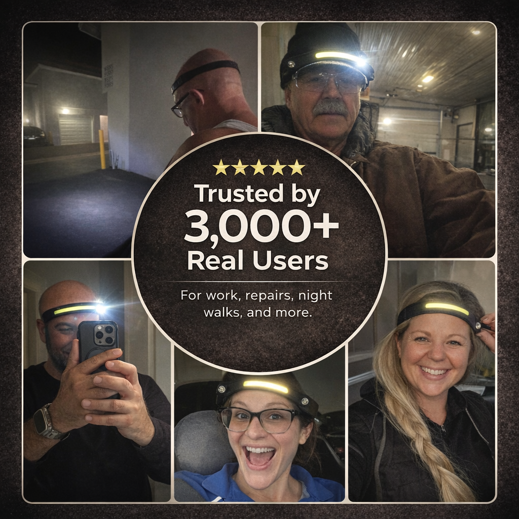 NURIO™ Wide-View Headlamp PRO