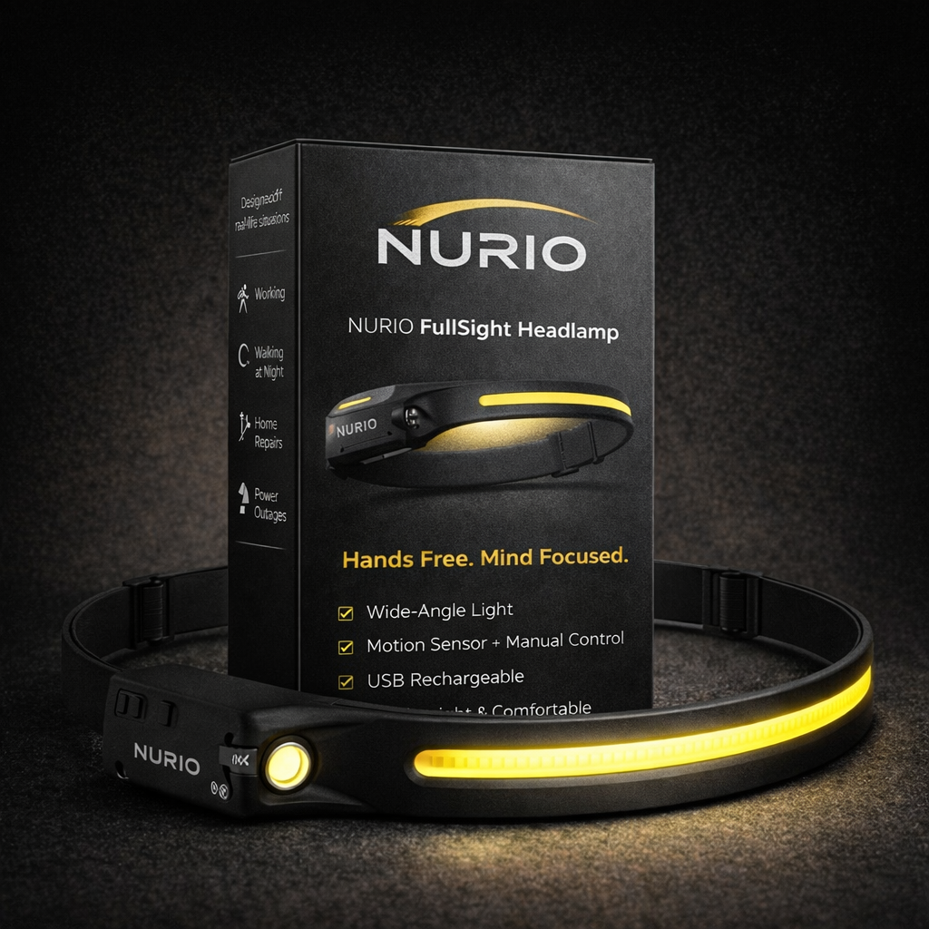 NURIO™ Wide-View Headlamp PRO