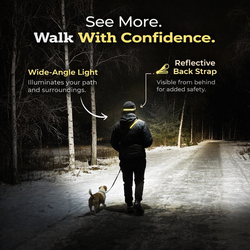 NURIO™ Wide-View Headlamp PRO