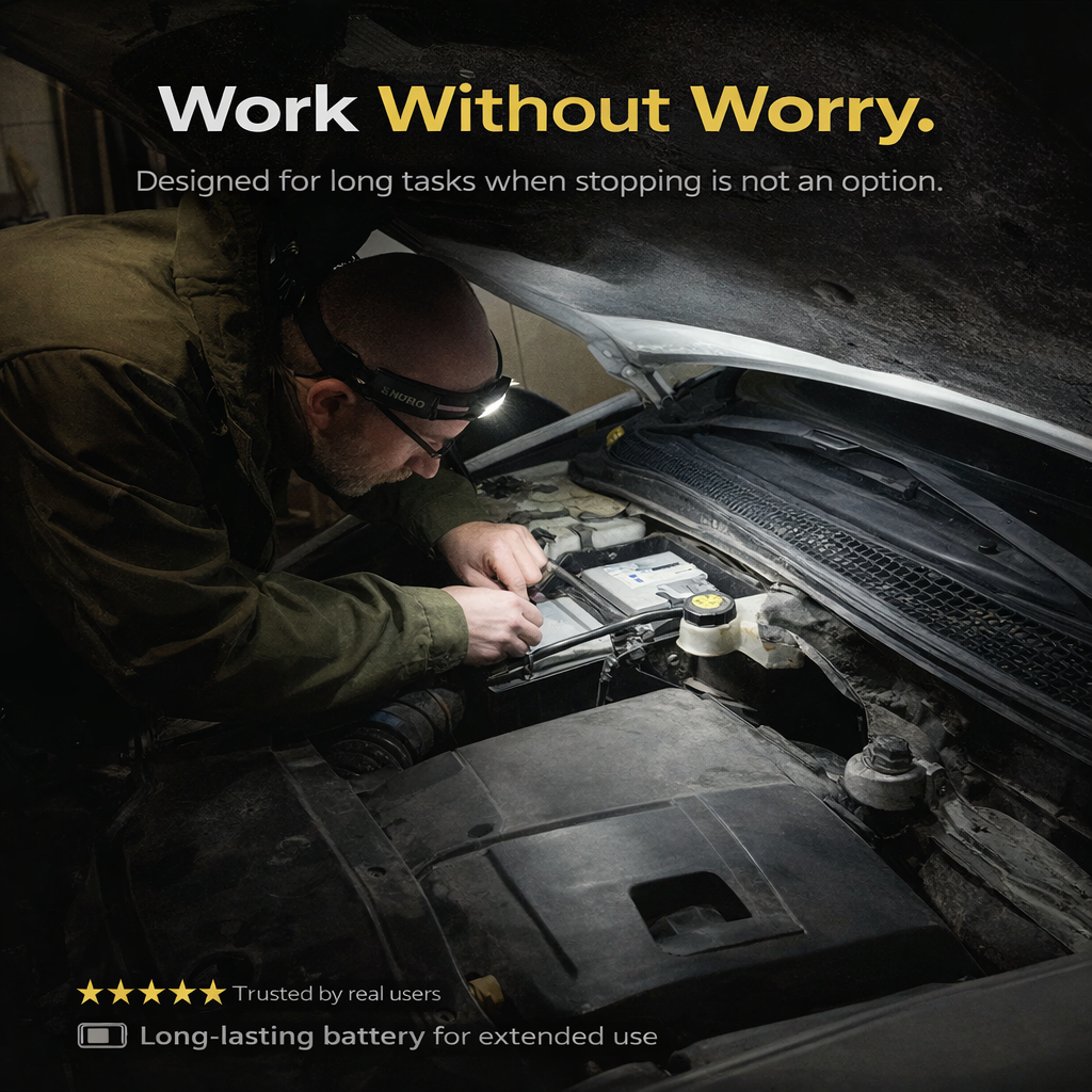 NURIO™ Wide-View Headlamp PRO